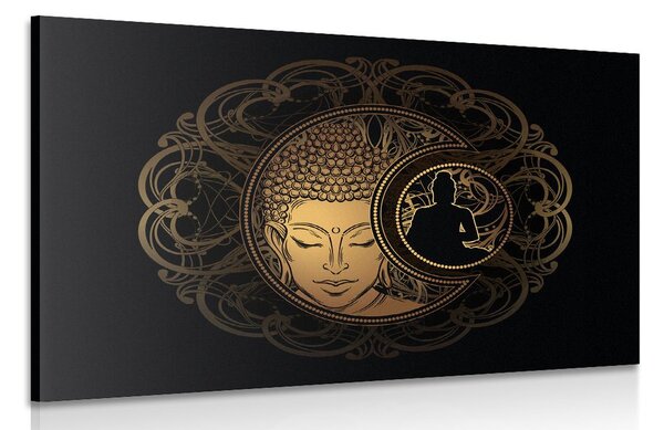 Stampa su tela – Forza armonica del Buddha