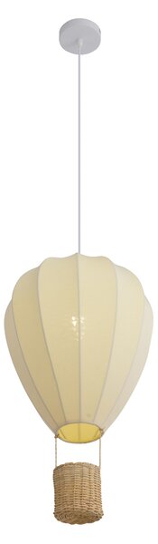Lampada a sospensione per bambini Beige Mongolfiera - Air Balloon