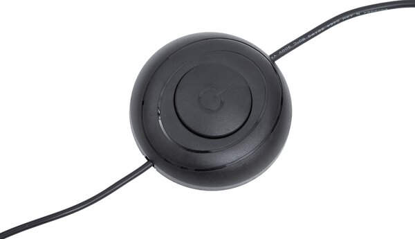 Lampada da terra di design nera con LED dimmerabile e interruttore a 3 vie - Rolla