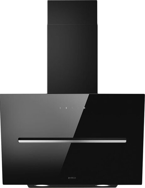 Elica Cappa Cucina Aspirante a Parete Larghezza 60 cm colore Nero - PRF0166932 SHY-S BL/A/60
