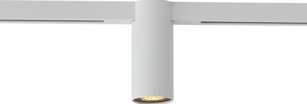 Faretto moderno bianco per sistema a binario monofase GU10 35mm - Slimline Nubee Honey