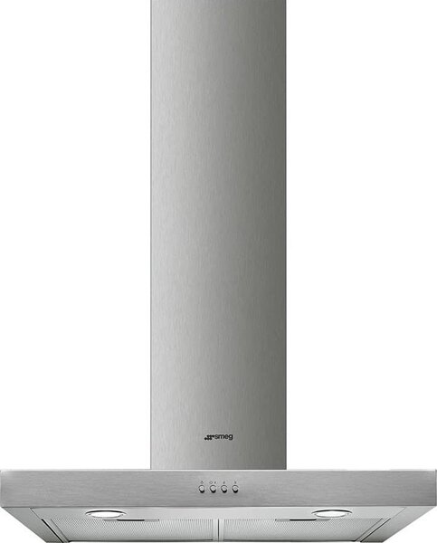 Smeg Cappa Cucina Aspirante a parete Larghezza 60 Cm profondit 45 Cm colore Acciaio - KATE600EX