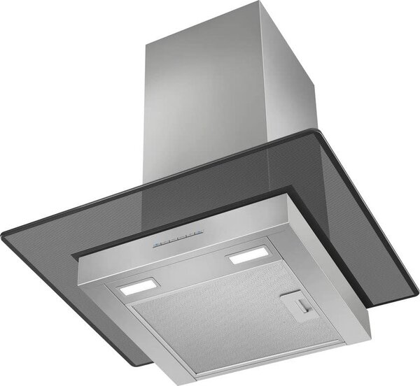 Smeg Cappa Cucina Aspirante a parete Larghezza 60 Cm profondit 45 Cm colore Acciaio - KATE600EX