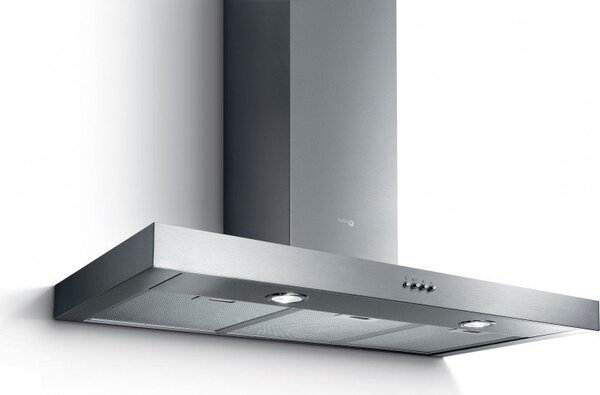 TURBOAIR Cappa Cucina Aspirante a Parete Larghezza 60 cm Profondit 45 cm colore Acciaio - 55915416 SOFIA H6 IX/A/60