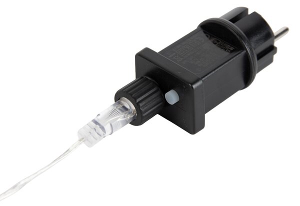 Set di 3 faretti natalizi cervo bianco con LED e timer IP44 - Shika