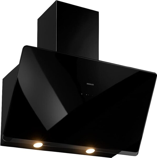 Silverline Cappa Cucina Aspirante a Parete Larghezza 80 cm Classe A colore Nero Soho - 3457.8.733.04