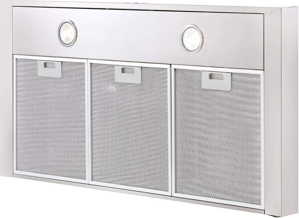 Elica Cappa Cucina Aspirante a Parete Larghezza 90 cm colore Inox - PRF0147074 CRUISE IX/A/90