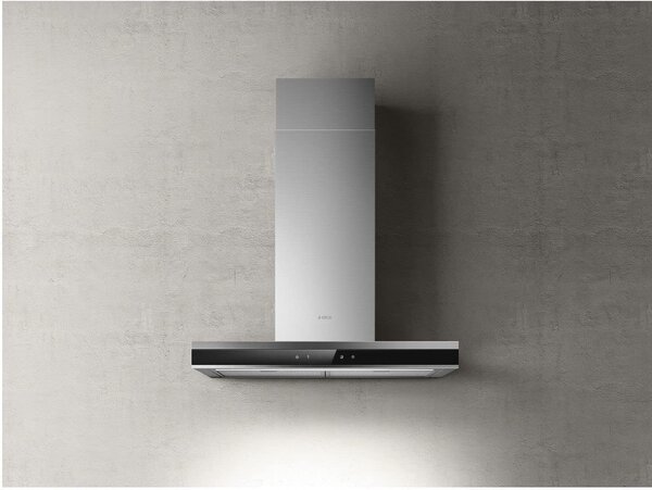 Elica Cappa Cucina Aspirante a Parete Larghezza 90 cm colore Inox - PRF0167315 ADELE BLIX/A/90