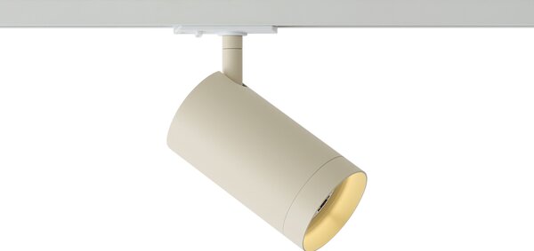 Faretto moderno beige per sistema a binario monofase GU10 70mm - Iconic Jeana Luxe