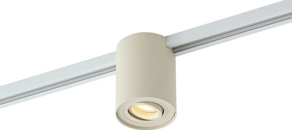 Faretto moderno beige per sistema a binario monofase - Iconic Rondoo Up