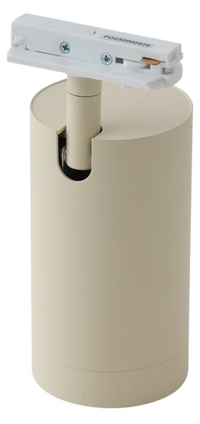 Faretto moderno beige per sistema a binario monofase GU10 70mm - Iconic Jeana Luxe