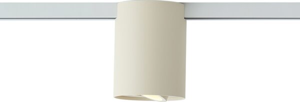 Faretto moderno beige per sistema a binario monofase - Iconic Rondoo Up