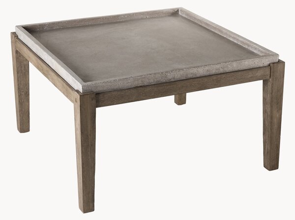 Tavolino da giardino con gambe in legno di acacia Hector