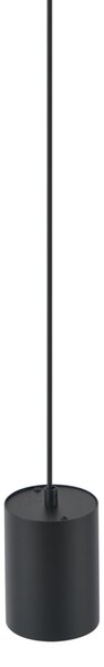 Lampada a sospensione nera moderna per sistema a binario monofase GU10 70mm - Iconic Holt