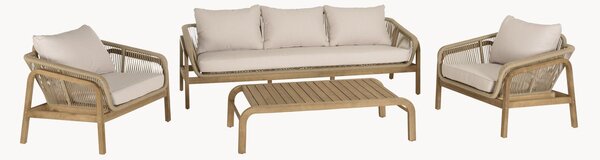 Set salotto da giardino Celestin, set da 4