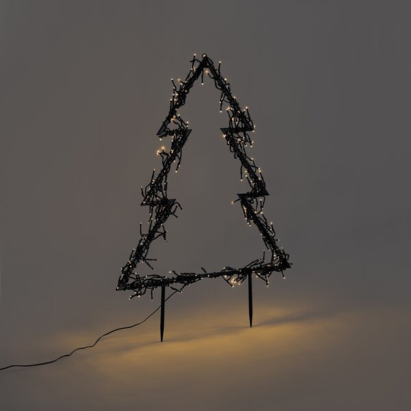 Faretto natalizio Albero di Natale con LED IP44 - Rudolph