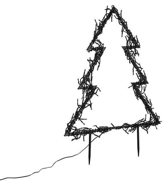 Faretto natalizio Albero di Natale con LED IP44 - Rudolph