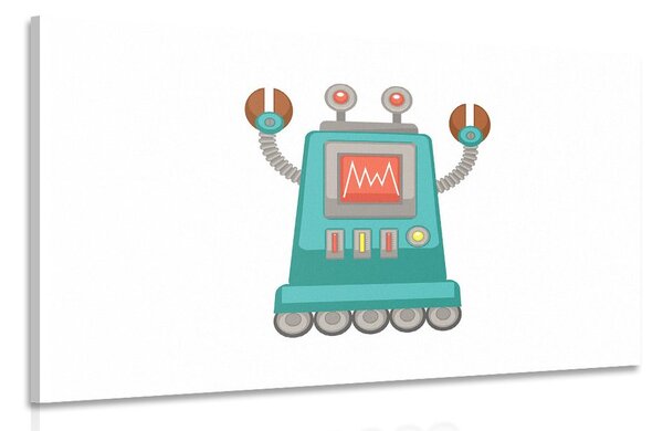 Quadro su tela – Per piccoli amanti dei robot
