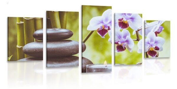 Quadri 5 pezzi – Natura morta spa