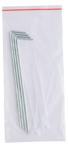 Albero di Natale bianco con LED IP44 - Puno