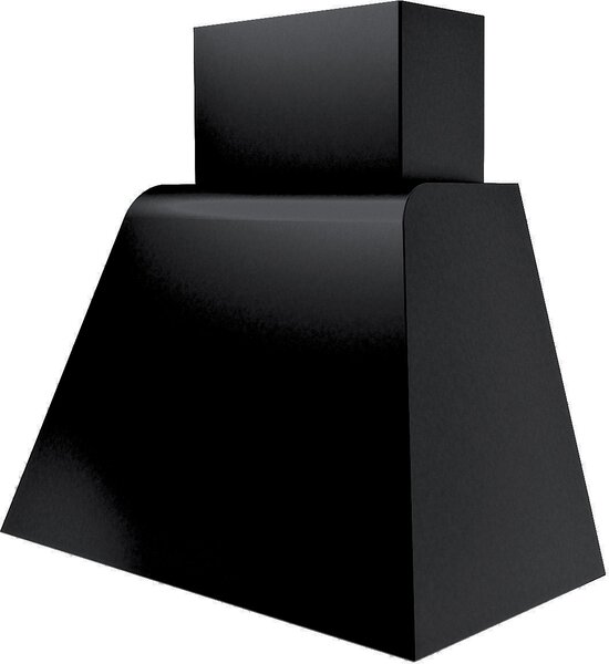 ELLECI Cappa Cucina Aspirante a Parete Larghezza 80 cm Profondit 50 cm colore Nero - KGPB8040M Brio