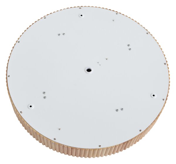 Plafoniera Japandi in legno 50cm 4 luci - Lyra