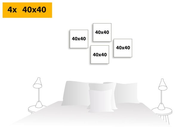 Set di quadri – Natura morta per la cucina