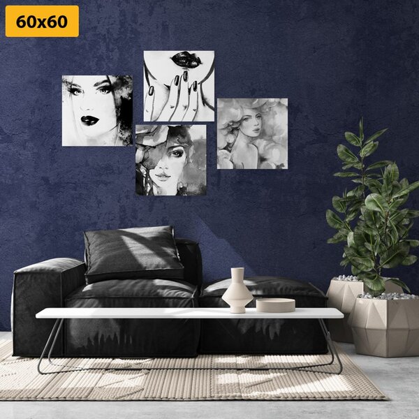 Set di quadri – Eleganza femminile