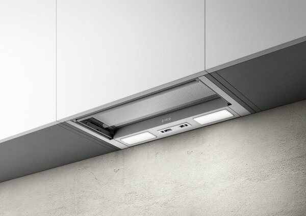 Elica Cappa Cucina Aspirante da Incasso a Scomparsa Larghezza 90 cm colore Grigio - PRF0181898 CIAK 2.0 GR/A/90