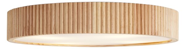 Plafoniera Japandi in legno 50cm 4 luci - Lyra