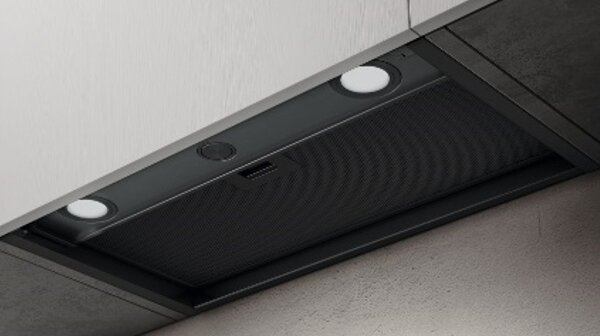 Elica Cappa Cucina Aspirante da Incasso Larghezza 120 cm Classe A colore Nero Boxin LX/BL MAT/A/120 - PRF0172168