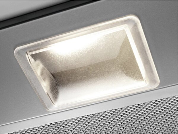 Electrolux Cappa Cucina Aspirante da Incasso Sottopensile Larghezza 52 cm colore Grigio - LFG235S