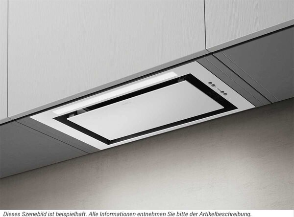 Elica Cappa Cucina Aspirante da Incasso Sottopensile Larghezza 52 cm colore Bianco - PRF0157357 LANE WH/A/52