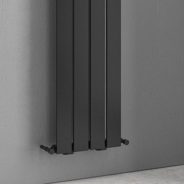 Kamalu termoarredo scadasalviete 1800x310cm nero opaco kam-370n