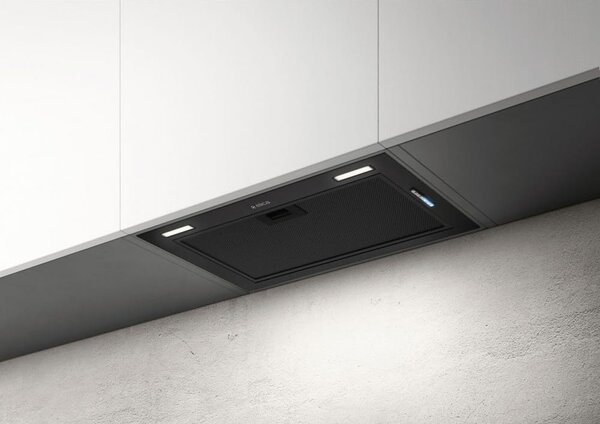Elica Cappa Cucina Aspirante da Incasso Sottopensile Larghezza 52 cm colore Nero - PRF0181960 FOLD BL/A/52