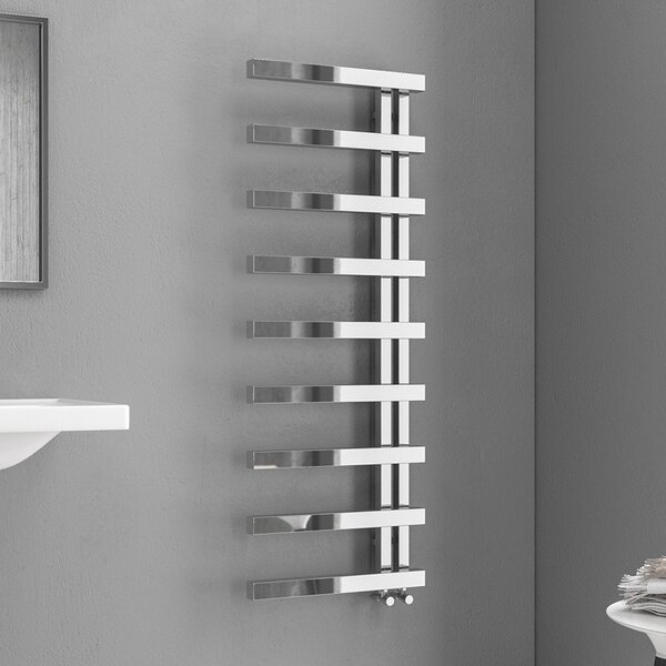 Kamalu termoarredo scaldasalviette 1245x500mm interasse 50mm kam-d2009