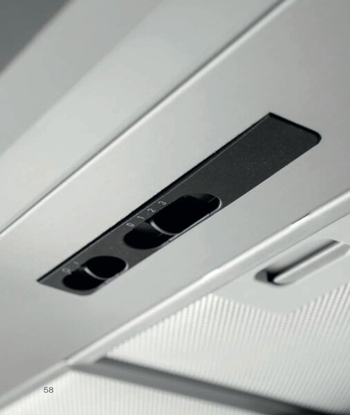 Silverline Cappa Cucina Aspirante da Incasso Sottopensile Larghezza 60 cm colore Inox - 3129.6.733.09