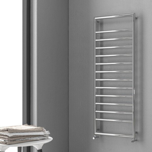Kamalu radiatore bagno 1300x500mm cromato interasse 462 mm kam-d7013c