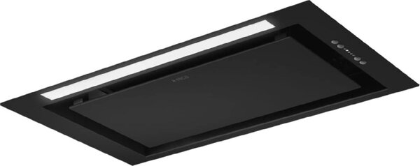 Elica Cappa Cucina Aspirante da Incasso Sottopensile Larghezza 72 cm finitura Nero effetto soft touch - PRF0165834 LANE BL MAT/A/72