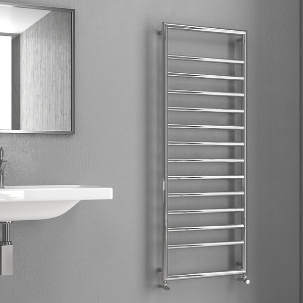 Kamalu radiatore bagno 1300x500mm cromato interasse 462 mm kam-d7013c