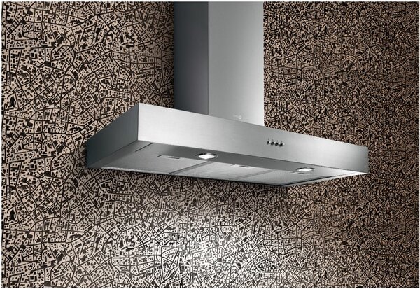 TURBOAIR Cappa Cucina Aspirante da Parete Larghezza 60 cm colore Inox SOFIA - 55915416