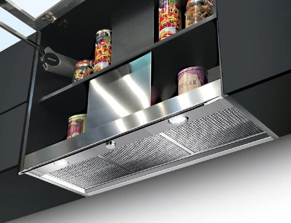 Faber Cappa cucina Aspirante Filtrante Incasso Sottopensile Larghezza 90 cm Profondit 32 cm colore Inox - 110.0439.938 In-Nova Comfort EG6 X A90