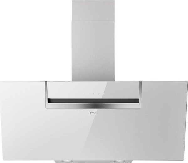 Elica Cappa Cucina Aspirante da Parete Larghezza 90 cm colore Bianco - PRF0166931 SHEEN S WH/A/90