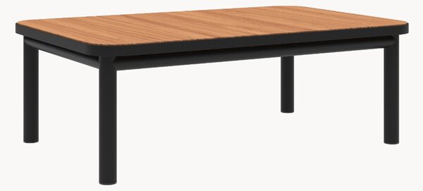 Tavolino da giardino con piano in legno di teak Kirra