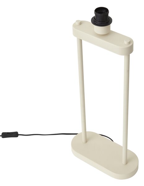Lampada da tavolo moderna beige - Thijmen