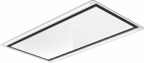 Elica Cappa Cucina Aspirante Incasso a Soffitto Larghezza 100 cm Classe A colore Bianco - PRF0167044