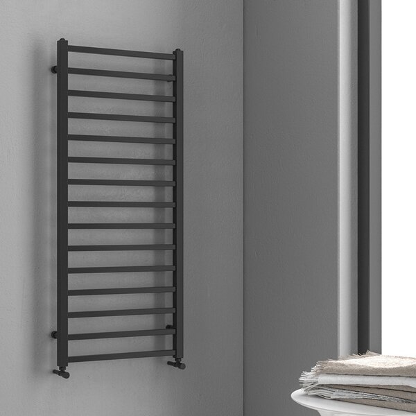 Kamalu termoarredo colore nero opaco 1000x500 mm modello kam-378n