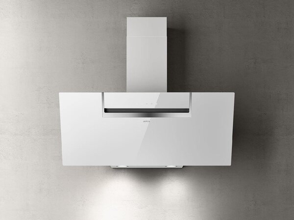 Elica Cappa Cucina Aspirante da Parete Larghezza 90 cm colore Bianco - PRF0166931 SHEEN S WH/A/90