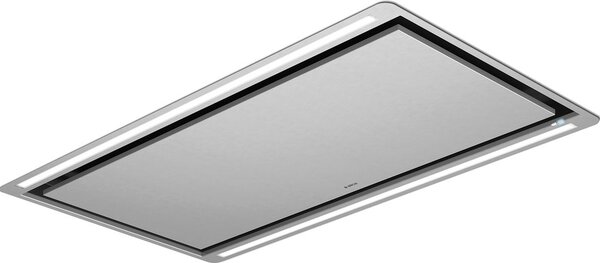 Elica Cappa Cucina Aspirante Incasso a Soffitto Larghezza 100 cm colore Inox - PRF0167045 HILIGHT-X