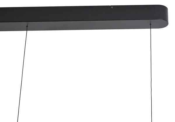 Lampada a sospensione nera con beige con LED dimmerabile a 3 livelli 3 luci Easylift - Witch